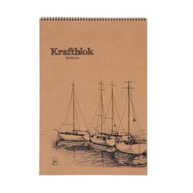 Blok za skiciranje 35x50cm 20L/pair kraft 125g