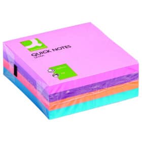 Blok samoljepljivi 76x76mm 320 lista Q-Connect KF02514 mix intenziv