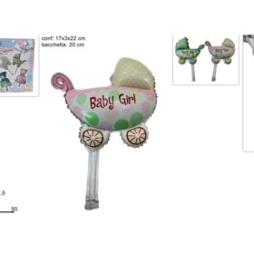 Balon folijski kolica mali