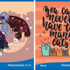 Bilježnica Matematika 3 i 4 KARBON