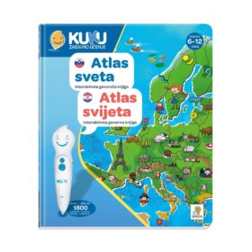 Kuku Atlas Svijeta Interaktivna knjiga ( bez olovke )