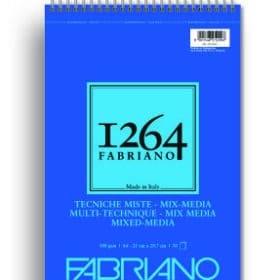 Blok Fabriano 1264 mix media 21x29,7 (A4) 300g 30L