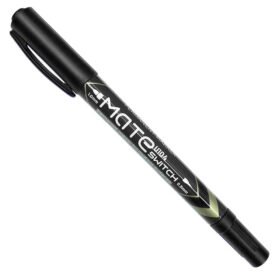 Marker permanentni dvostrani 0,5/1,0mm Deli EU10420 crni