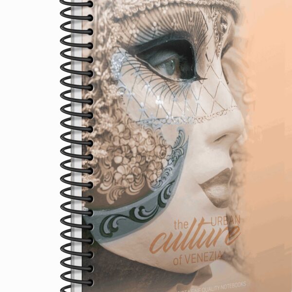 Bilježnica A4 spiralna Megapol Gipta - maska venecija