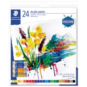 Boja akrilna 12ml aluminijska tuba 24boje Design Journey Staedtler 8500 C24