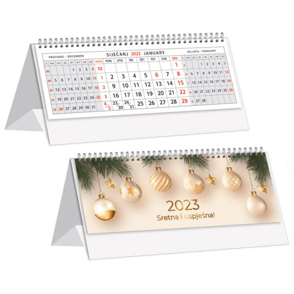 Kalendar Stolni Mali Sa Spiralom