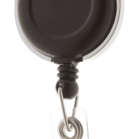 Kvačica potezna za ID kartice u tvrdoj plastici sa sigurnosnom kvačicom - paket 10 kom