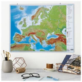 Karta zidna Europe 64x49cm mini