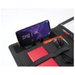 Mapa kongresna A4 preklopna Cortland - siva - Slika 2