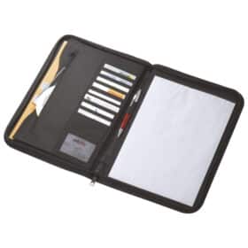 Mapa kongresna A4 zip - crna Fokus