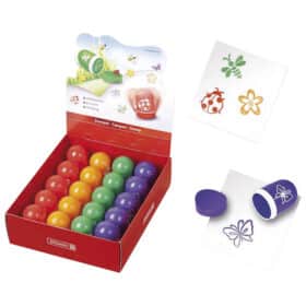 Žig s motivom fi - 2,5cm ŽIG fi motivi: 2,5 cm; PVC; motivi: pčela, cvijet, bubamara, leptir