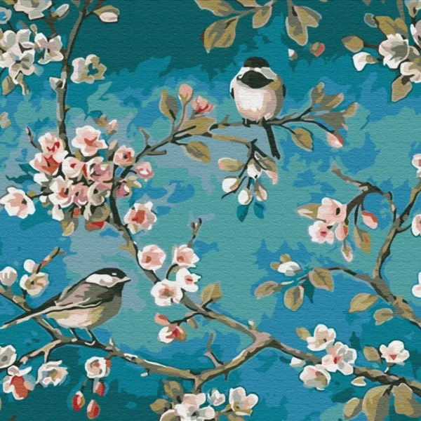 Sjenice u krošnji set za slikanje po brojevima 50 x 40 cm