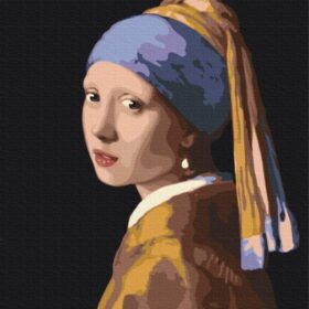 Djevojka sa bisernom naušnicom / set za slikanje po brojevima 50 x 40 cm