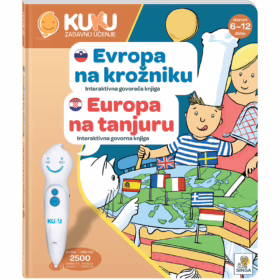 interaktivna knjiga kuku europa na tanjuru (bez olovke)