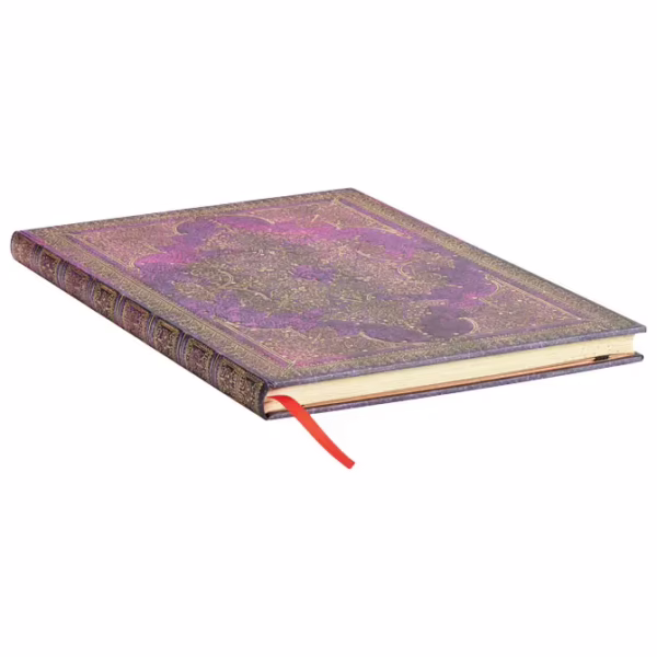 Notes Ljubičasti 13x18 cm-midi crte 72L s gumicom