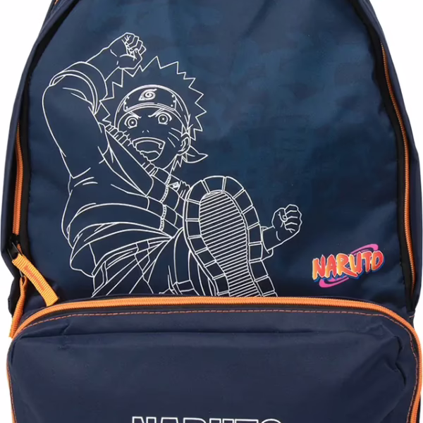 Ruksak NARUTO tamno plavi 2 zipa 22x31x43 cm P6
