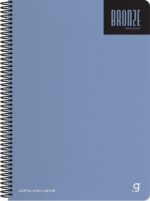 BRONZE SPIRALNA BILJEŽNICA A4 CRTE