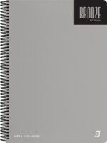BRONZE SPIRALNA BILJEŽNICA A4 CRTE