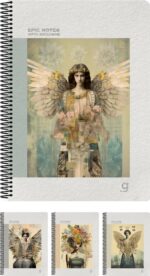 EPIC NOTES SPIRALNA BILJEŽNICA A4 CRTE