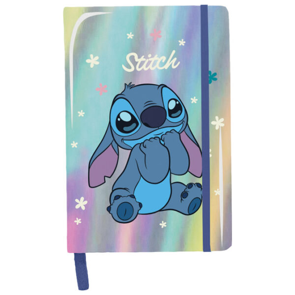 Stitch Notes s gumicom hologram A5 96L Stitch Paso