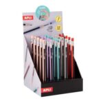 Olovka grafitna Apli Click 2.0mm sortirano