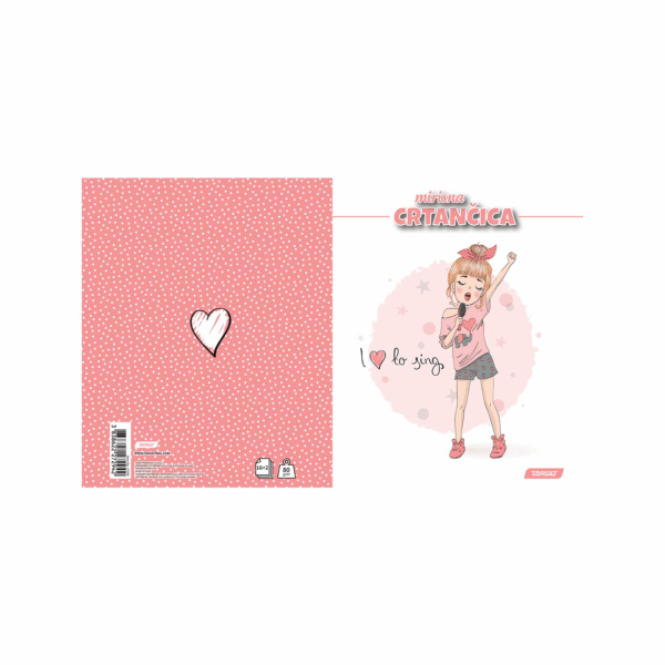 TARGET bilježnica crtančica mirisna 27294