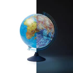 Globus 25cm Alaysky’s LED svijetlo, HRV 2u1 mapa sa zvijezdama, IQ App P4