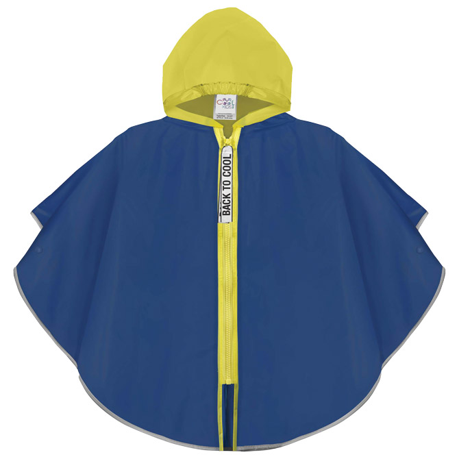 Kabanica dječja reflektirajuća Cool Kids Perletti 15665 plavo-žuta Kabanica dječja reflektirajuća Cool Kids Perletti 15665 plavo-žuta