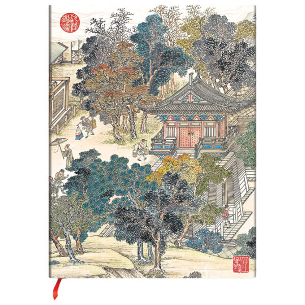 Notes 12x18cm-midi crte 72L s gumicom Golden Age of Prosperity Paperblanks