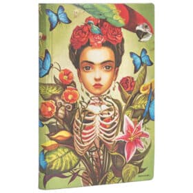 Notes 9,5x14 cm-mini crte 104L bez zatvaranja Frida Flexis Paperblanks