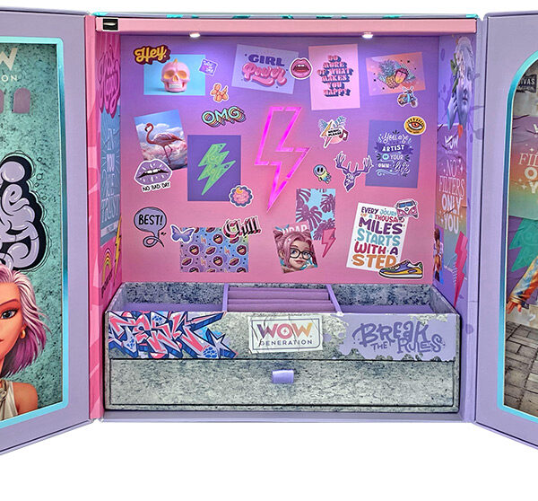 Kutija za nakit WOW Generation s LED svijetlom baterijska, P8