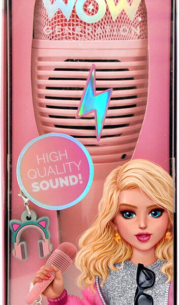 Mikrofon karaoke WOW Generation bežični sa snimačem zvuka i UBS kabelom P4/24