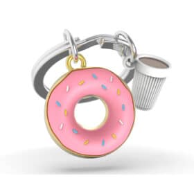 Privjesak za ključeve Donut With Coffee Cup