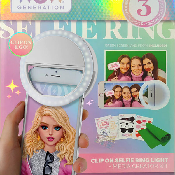 Set za slikanje + ring light WOW Generation s rekvizitima i USB kabelom P12