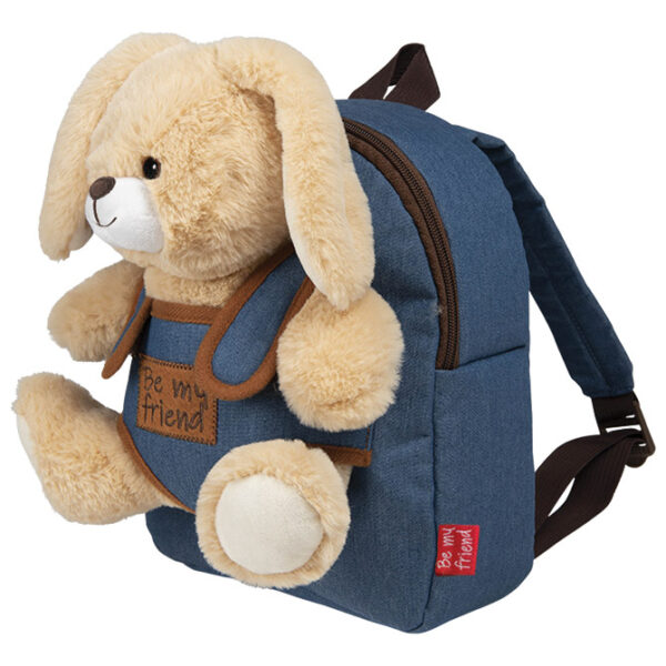 Ruksak mini s odvojivim plišancem Bob Bunny Perletti