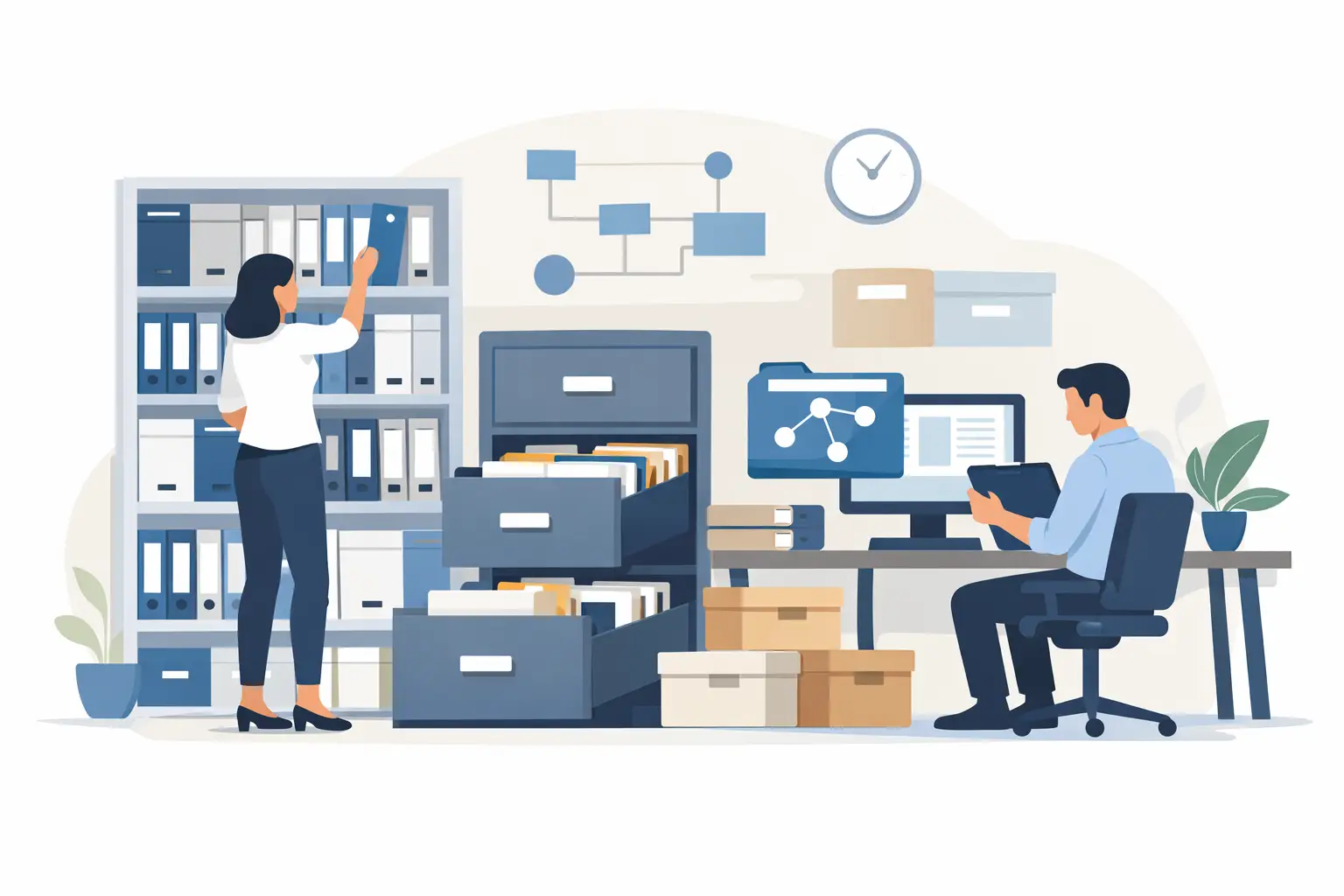 Kako organizirati uredsku arhivu bez kaosa