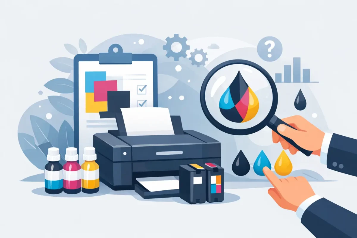 Kako odabrati tintu za printer bez greške